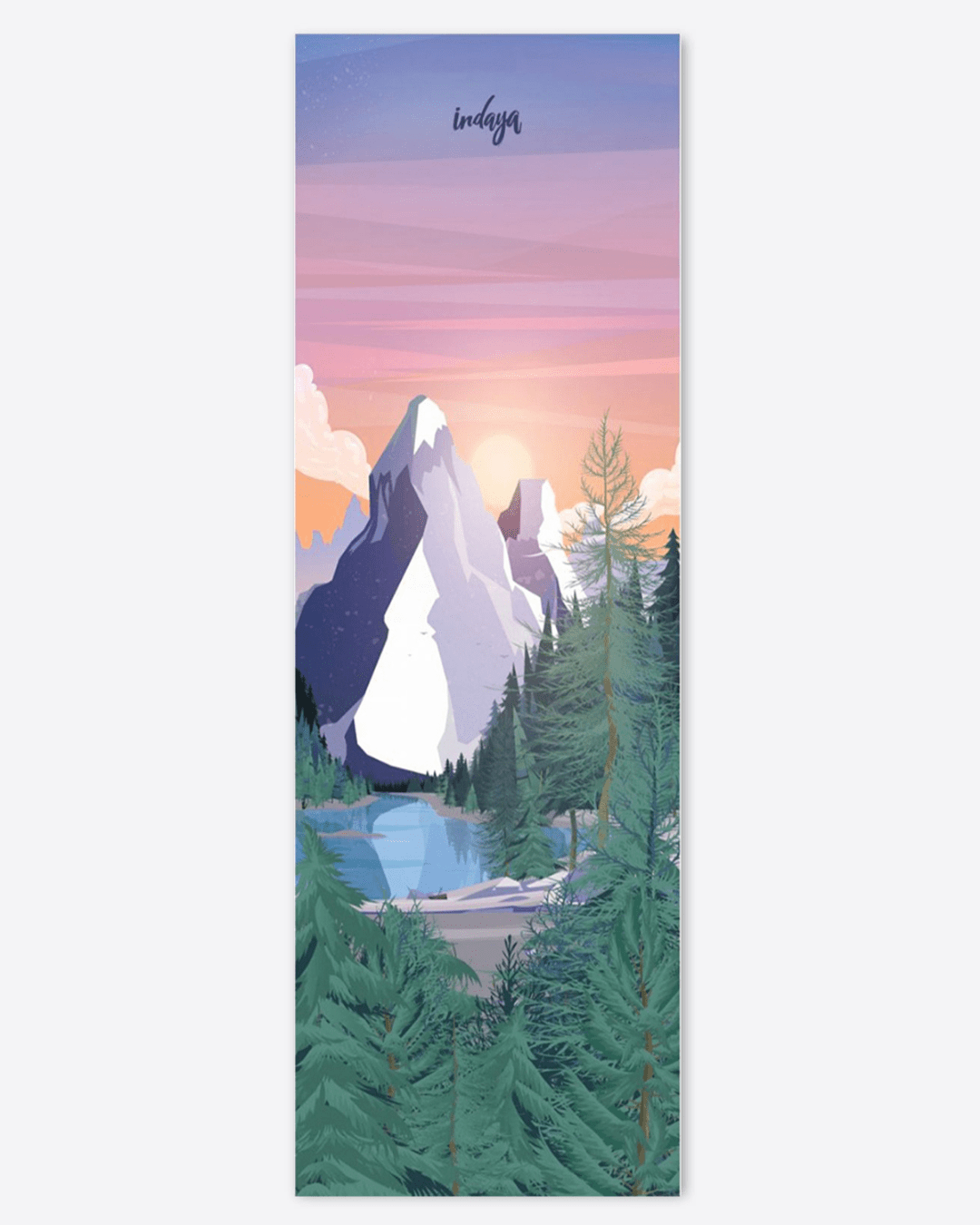 Tapis de yoga Jungle – antidérapant et confortable – Indaya