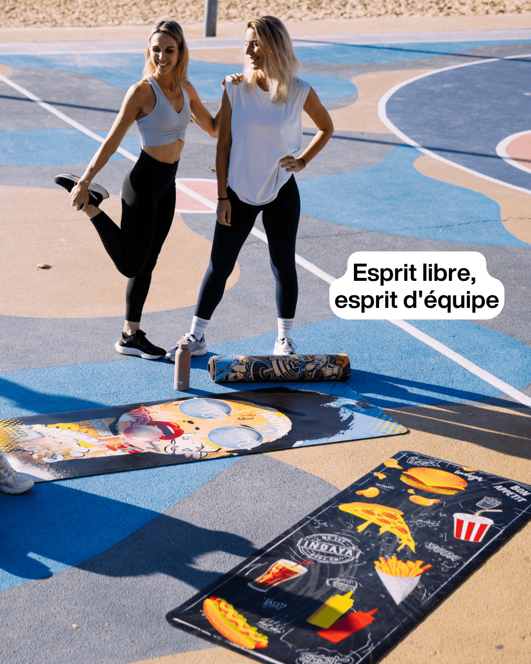 Tapis de yoga Jungle – antidérapant et confortable – Indaya