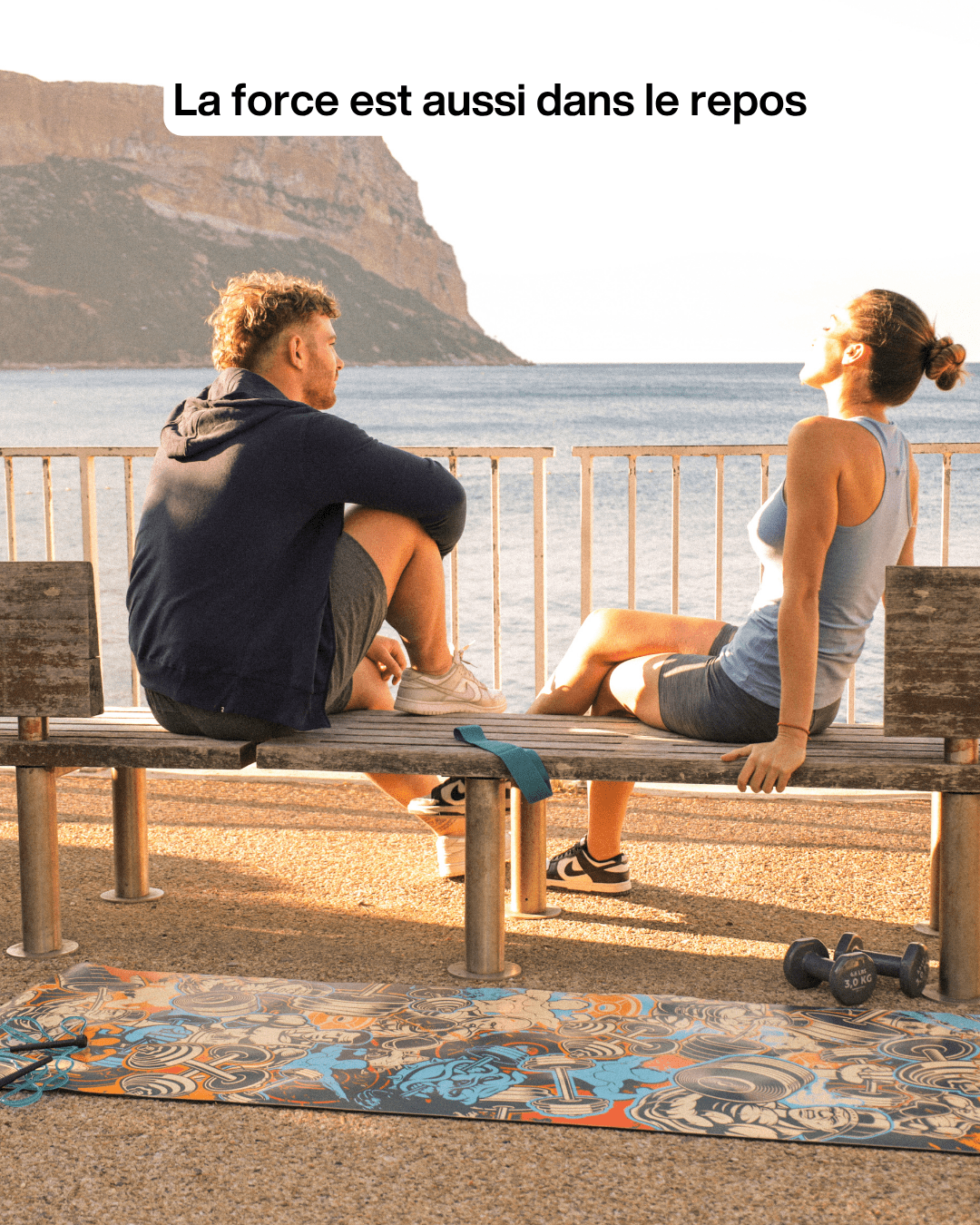 Tapis de yoga Jungle – antidérapant et confortable – Indaya