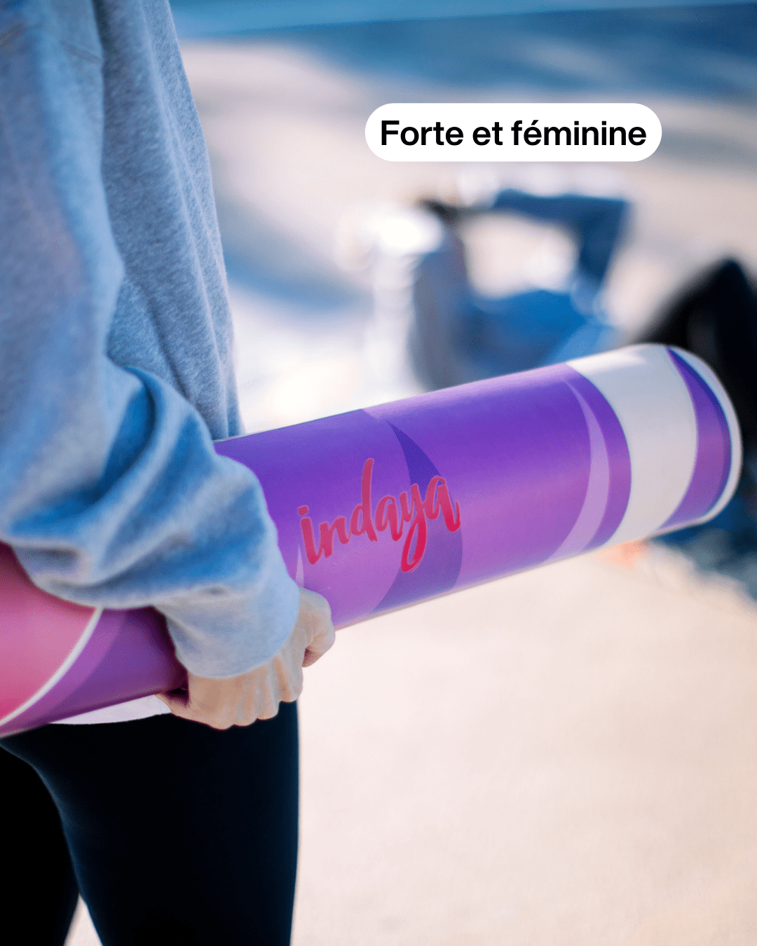 Tapis de yoga Jungle – antidérapant et confortable – Indaya