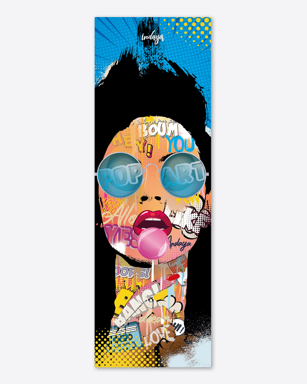 Tapis de yoga Jungle – antidérapant et confortable – Indaya